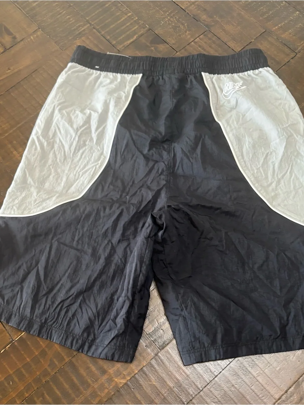 Nike Sportswear Shorts Woven Kids Boys  Black/Gray Youth Size L